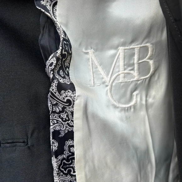 By Malene Birger Silk Mirrored Evening Jacket, size  34 - Picture 13 of 15